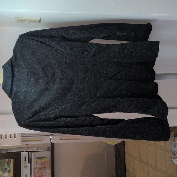 2/$20 NEW Sparkly Black Women's Blazer, M - Picture 4 of 5